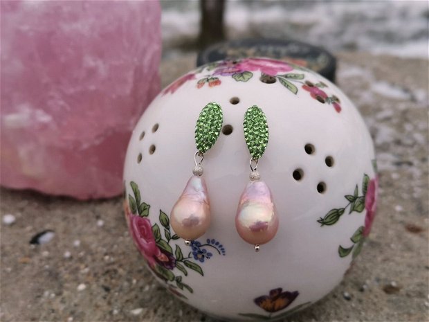 Cercei perle Kasumi