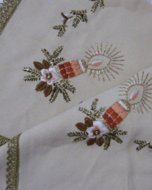 Napron broderie  Craciun