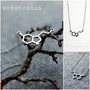 Colier oțel inoxidabil și pandantiv SEROTONINA