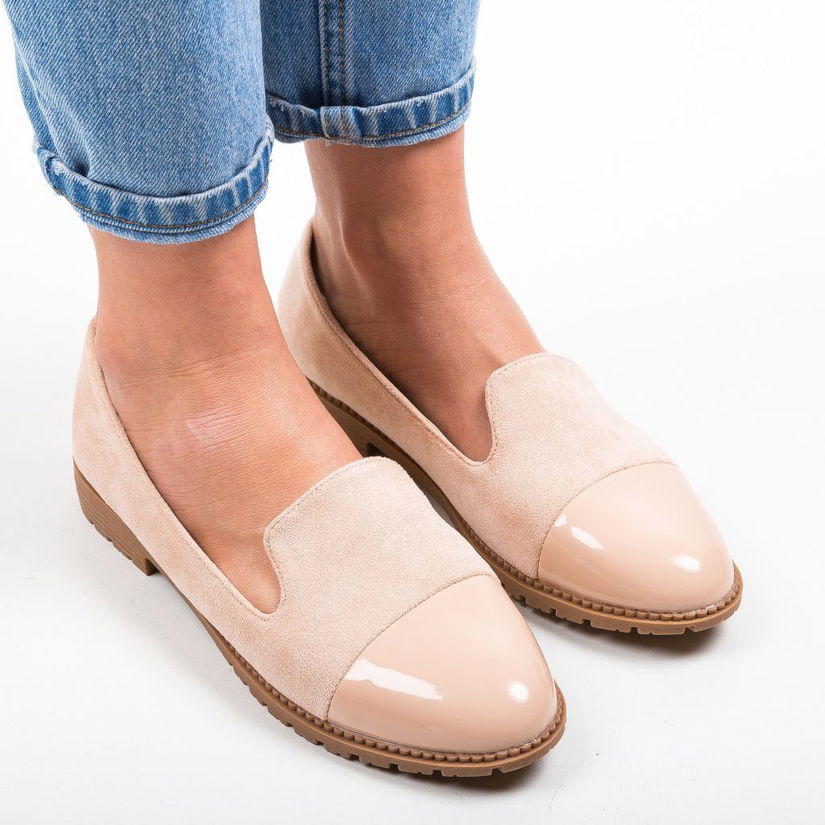 Pantofi Casual Combe Nude