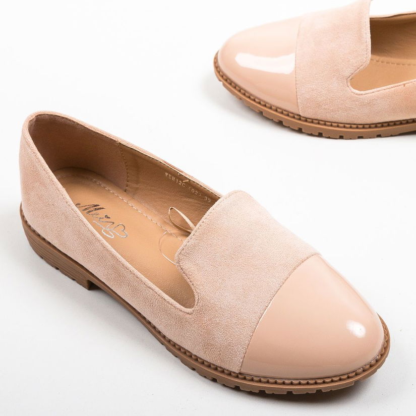 Pantofi Casual Combe Nude