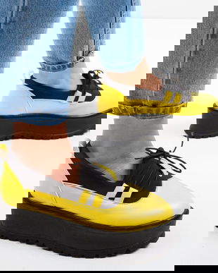 Pantofi Casual Kopol Galbeni