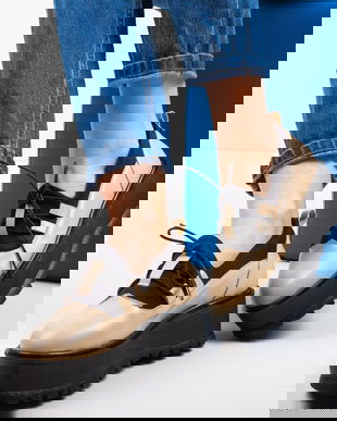 Pantofi Casual Kopol Bej 2