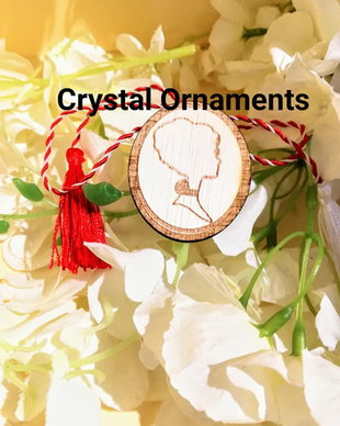 Martisor lemn gen Camee