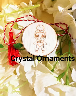 Martisor din lemn LOL