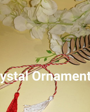 Martisor flori din lemn / Cadou 8 martie