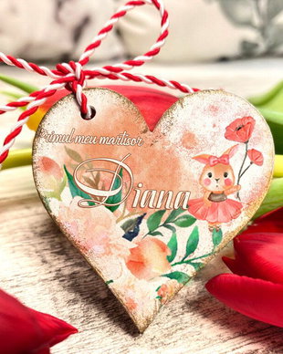 Primul meu martisor - Inimioara