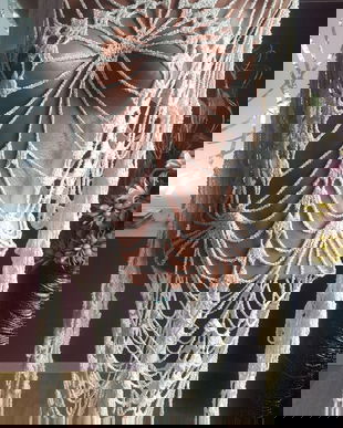 GIAN ANDREA -BLUZA /ROCHIE UNICAT HANDMADE , PAIETE SI MARGELE,MARIME M,ITALIA