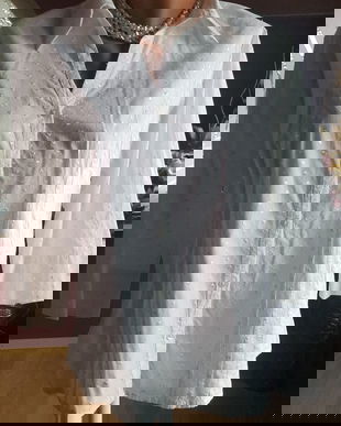 BLUZA BUMBAC BRODAT MARIME 44