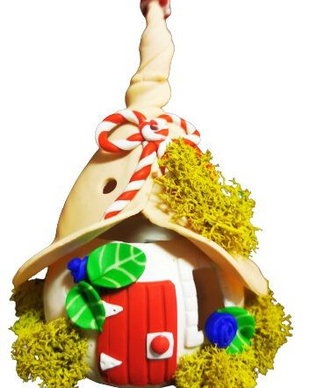 Lampa de veghe Martisor - Moss Fairy House