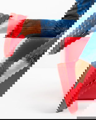 Espadrile Casual Prident Rosii