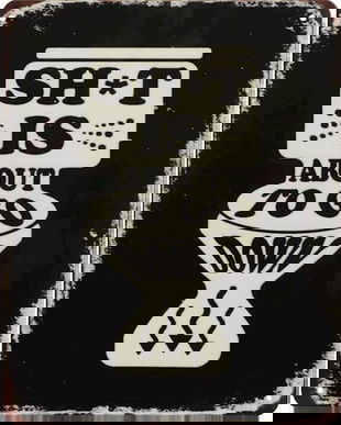 Tablou din metal pentru baie