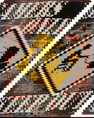 Tablou din metal cu jucatori