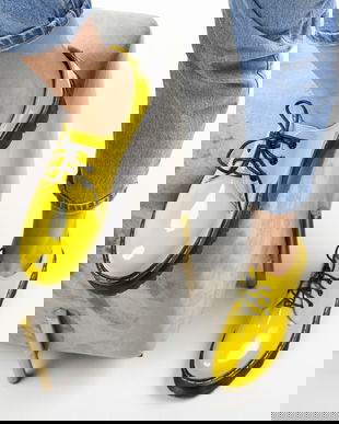 Pantofi Casual Riley Galbeni