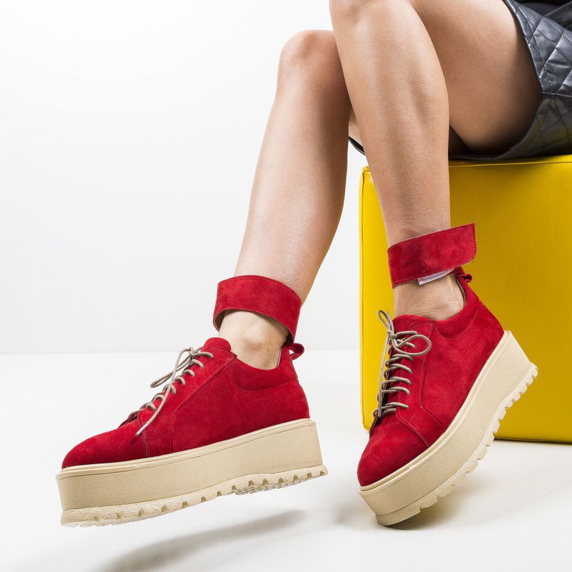 Pantofi Casual Brosky Rosii