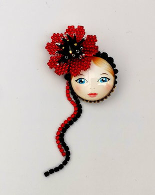 Brosa - Papusica Poppy