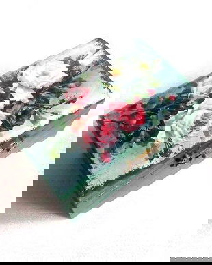 Cutie din lemn decorata 38271