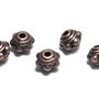 Distantier metalic, cupru, 7x5.5 mm