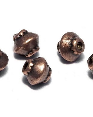 Distantier metalic, cupru, 5x4.5 mm