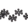 Distantier metalic, gunmetal, 7x2 mm