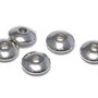 Distantier metalic, platina, 6x2 mm