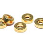 Distantier metalic, auriu antichizat, 6x2 mm