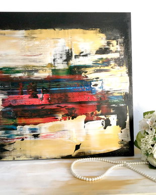 Tablou " Mix de culori "・Culori vibrante・Artistic・Cadouri artistice・Cadouri casa ・Decoratiune perete