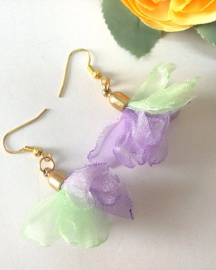 Cercei organza