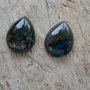 Cabochon agata indiana, 20x15 mm (2 buc) - REZERVAT
