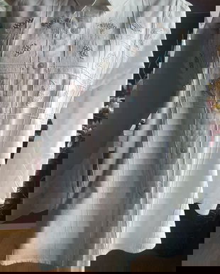 CAMASA BUMBAC BRODATA ,THE COTTON SHIRT COMPANY MADE IN USA