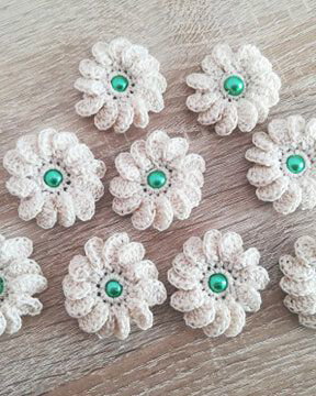 Floricele crosetate manual