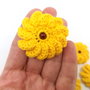 Lot floricele crosetate manual