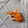 Brosa/ornament `Vulpe`