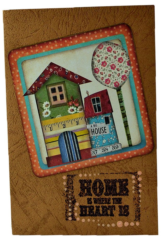 Felicitare: Home is where the heart is