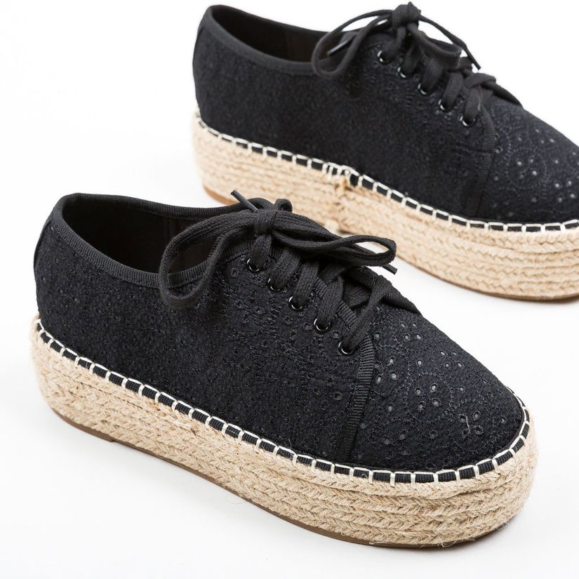 Espadrile Azoran Negre