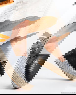 Espadrile Aerio Negre