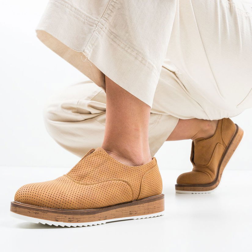 Pantofi Casual Gonaf Camel