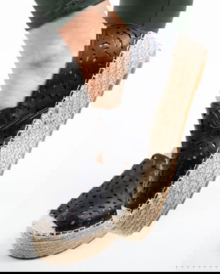 Espadrile Aroq Negre