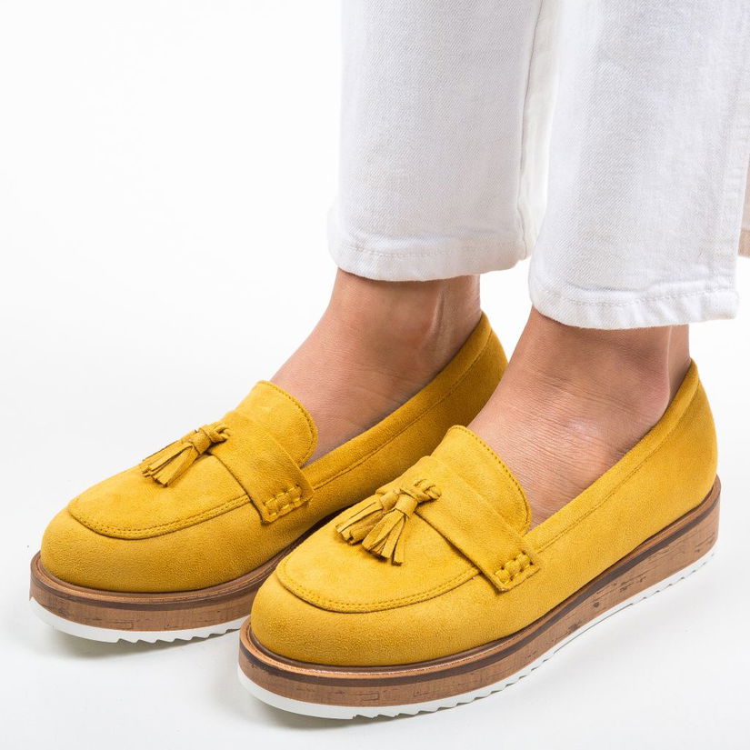 Espadrile Casual Boner Galbeni