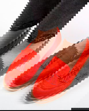 Espadrile Casual Boner Rosii