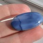 Cabochon opal albastru, 32x18 mm
