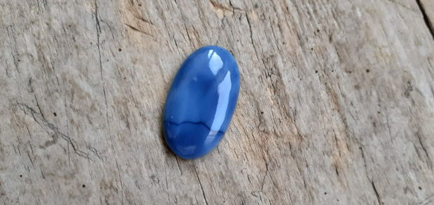 Cabochon opal albastru, 32x18 mm