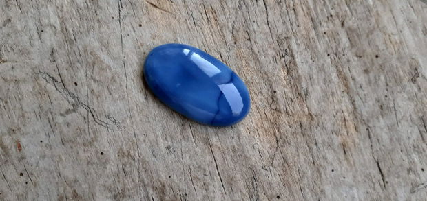 Cabochon opal albastru, 32x18 mm