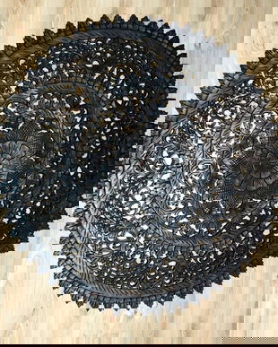 DECOR PERETE XXL DIN LEMN  DE TEAK