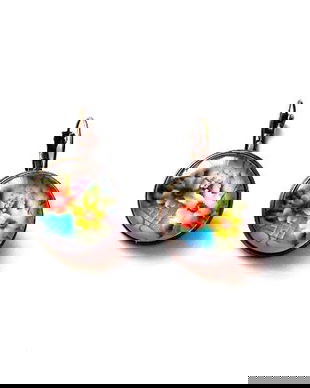 cercei cu motiv floral 38154