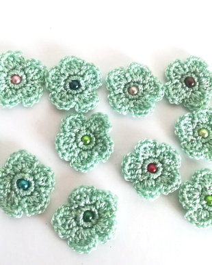 12 x floricele crosetate manual