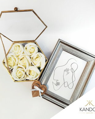 Cutie  pentru verighete/inel de logodnă,  Kandor Special Gifts