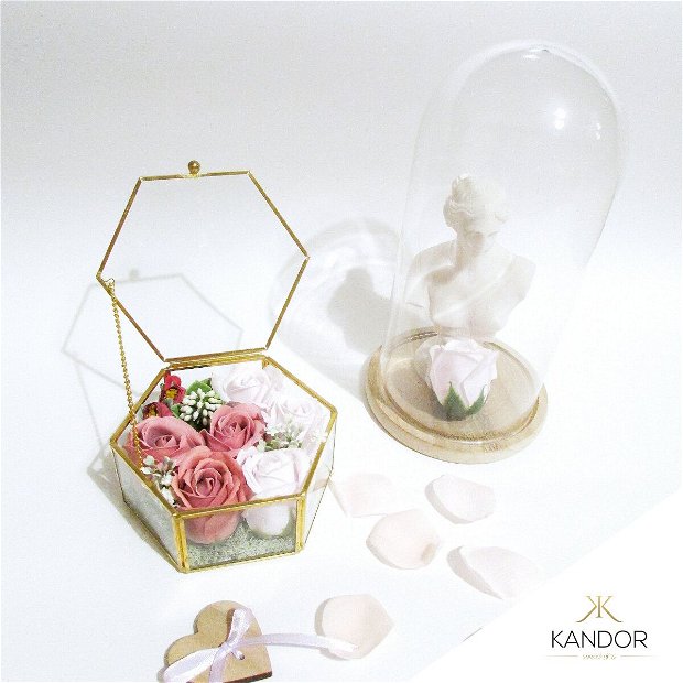 Cutie  pentru verighete/inel de logodnă,  Kandor Special Gifts