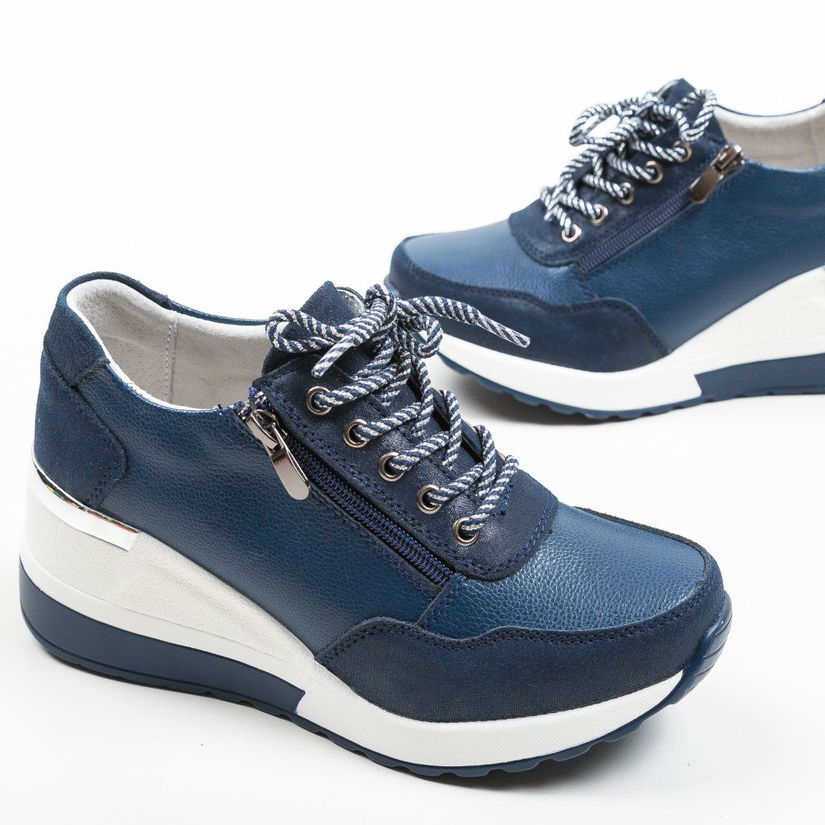 Pantofi Casual Conar Bleumarin