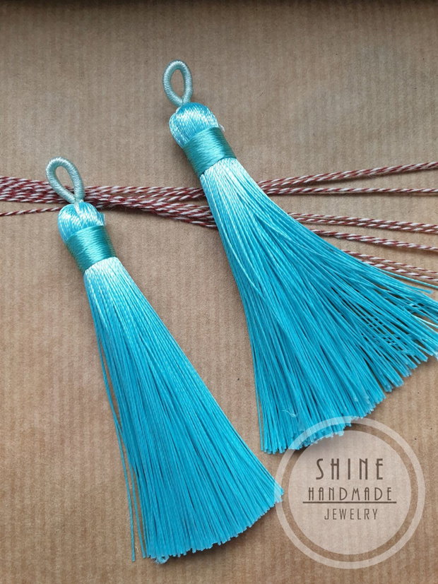 Ciucuri Turquoise, 80~90 mm
